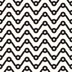 Vector Geometric Abstract Seamless Monochrome Pattern Texture Repeating Background