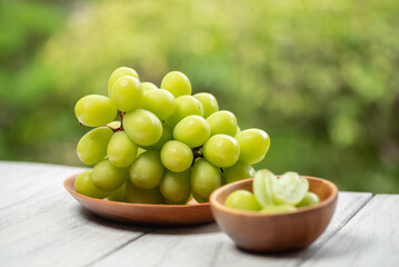 新鮮なマスカット
