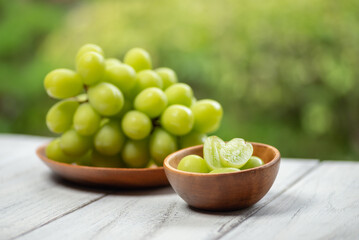 新鮮なマスカット
