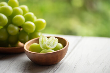 新鮮なマスカット
