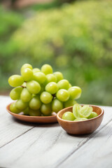 新鮮なマスカット
