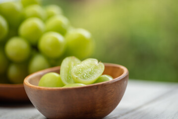 新鮮なマスカット
