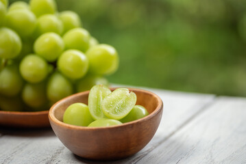 新鮮なマスカット
