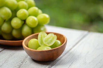 新鮮なマスカット
