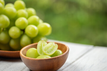 新鮮なマスカット