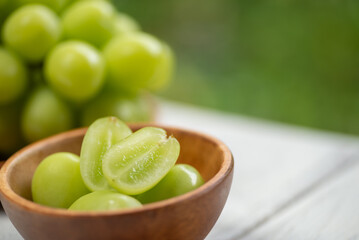 新鮮なマスカット