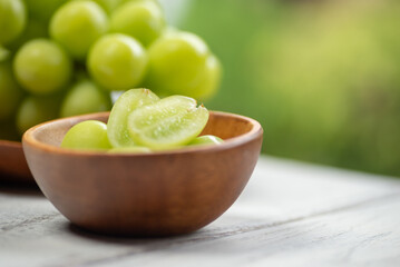 新鮮なマスカット