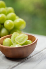 新鮮なマスカット