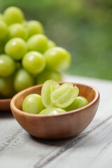 新鮮なマスカット