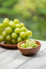 新鮮なマスカット