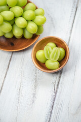 新鮮なマスカット