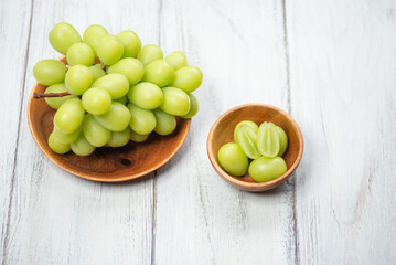 新鮮なマスカット