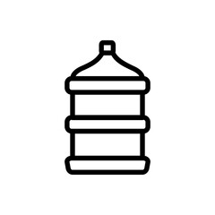 gallon icon vector illustration logo template for many purpose. Isolated on white background.