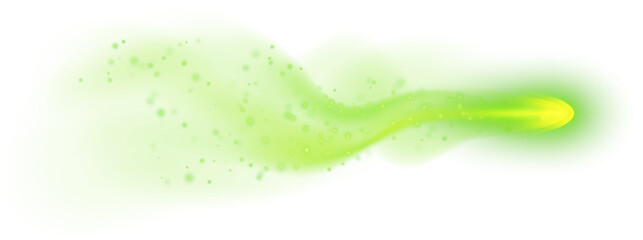 Green magic comet © Likanaris