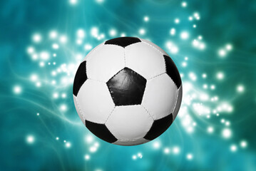 soccer ball with light effects