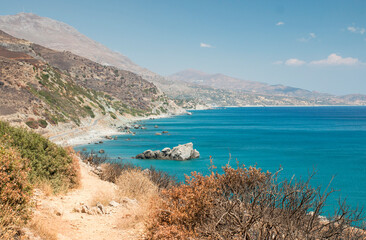 Fototapeta premium Mediterranean coastline
