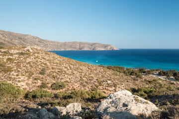 Fototapeta na wymiar Mediterranean coastline