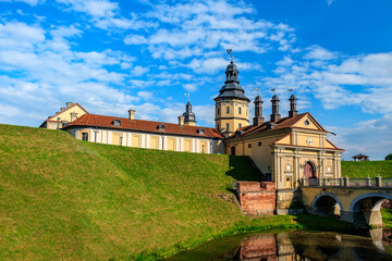 Naklejka premium Nesvizh Castle is a castle of the Radziwill family.