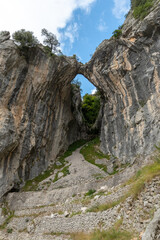 Fototapeta na wymiar Ruta del Cares, Parque Nacional de los Picos de Europa, España