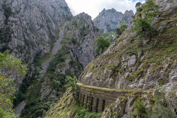 Ruta del Cares, Parque Nacional de los Picos de Europa, Espa&ntilde;a