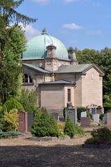 hauptfriedhof mainz, altes krematorium