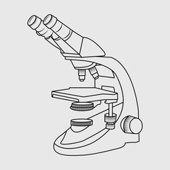 Microscope SVG Cut File, Laboratory Svg, science Svg, research Svg, Microscopy Doctor Nurse Svg, Medical Lab Svg, 