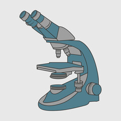 Microscope Clipart SVG Cut File, Laboratory Svg, science Svg, research Svg, Microscopy Doctor Nurse Svg, Medical Lab Svg, 
