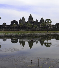 Fototapeta na wymiar Angkor Wat Temple in Siem Reap, Cambodia