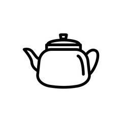teapot icon vector illustration logo template for many purpose. Isolated on white background.