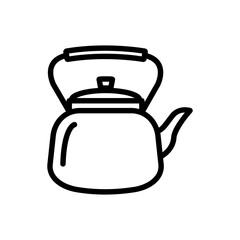 teapot icon vector illustration logo template for many purpose. Isolated on white background.