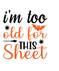 Fototapeta premium halloween t shirt design