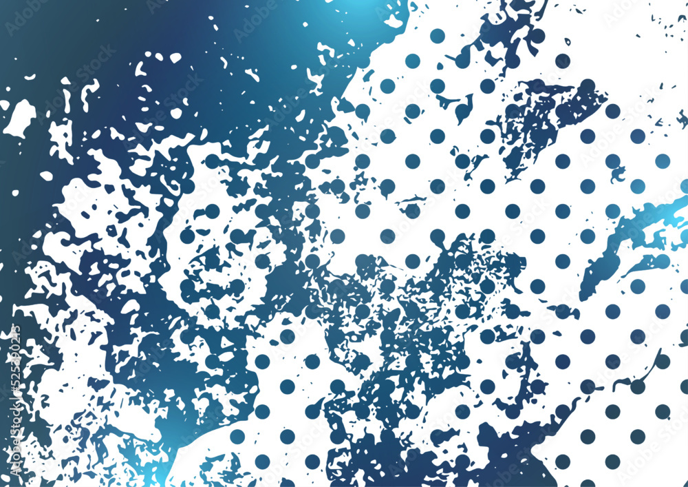Poster random spotted abstract background effect, many dots. simple design. vector