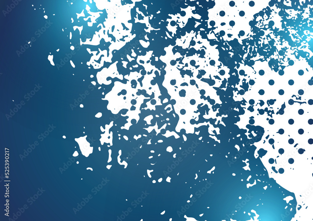 Poster random spotted abstract background effect, many dots. simple design. vector