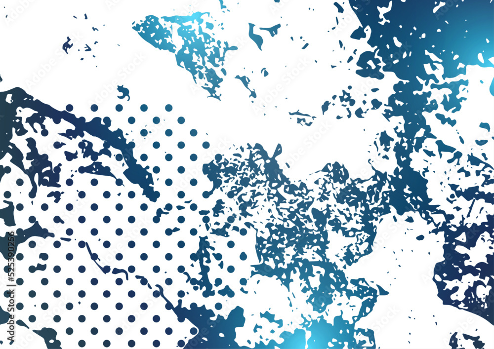 Poster random spotted abstract background effect, many dots. simple design. vector