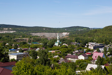 Obraz premium Holy Trinity Edinoverie Church. Nizhny Tagil. Sverdlovsk region. Russia