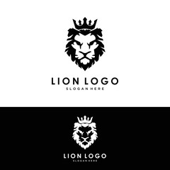 Lion logo icon head logo