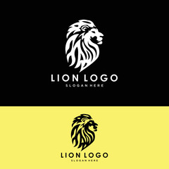 Lion logo icon head logo