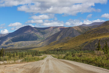 Road in tundra