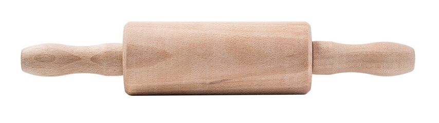 Rolling pin  isolated on transparent background,