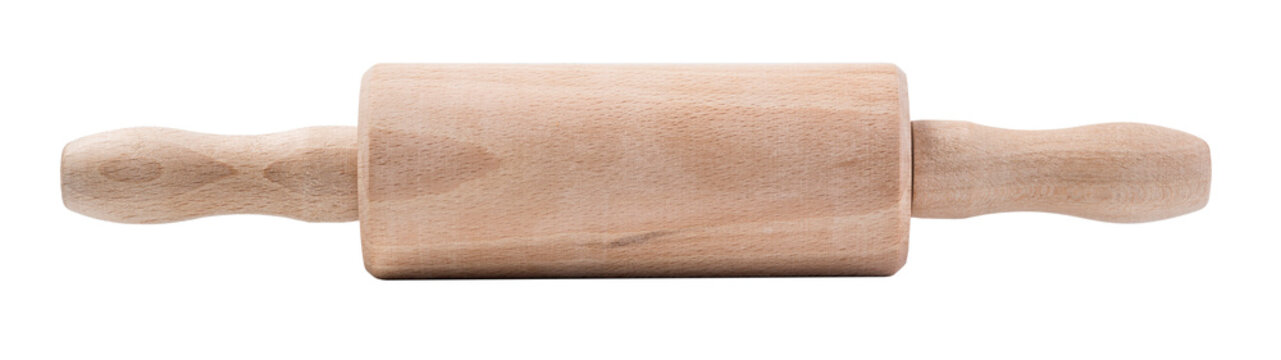 Rolling pin  isolated on transparent background,