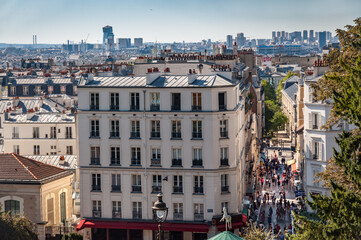 Vue générale de Paris depuis le Sacré Coeur