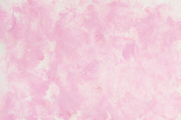 Fototapeta premium Abstract art pink pastel hand paint background. Brush Stroke Texture