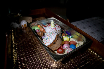 Easter eggs in the church, Russian Orthodox Church