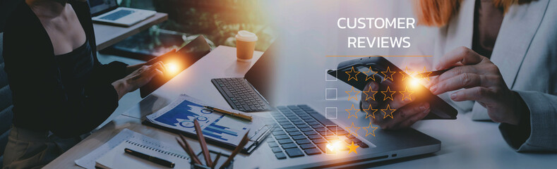 Customer Experience dissatisfied Concept, Unhappy Businessman Client with Sadness Emotion Face on...