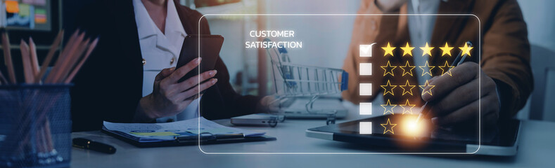 Customer Experience dissatisfied Concept, Unhappy Businessman Client with Sadness Emotion Face on...