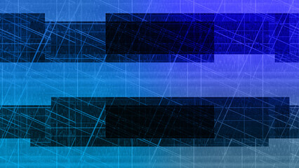 Abstract glitch art block pattern background image.