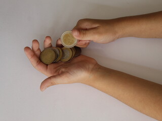 economy and finance with european money