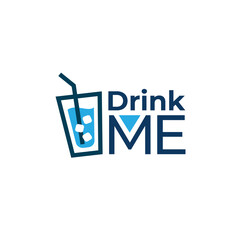 Stylish icon - drink me.