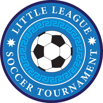 Little League Soccer Tournament Sports Logo