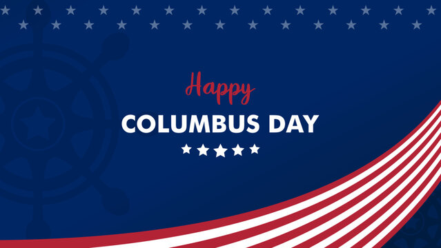 columbus day background for presentation